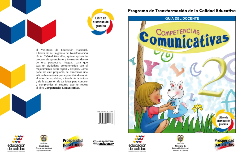 Competencias Comunicativas 2: Guía del Docente (Prosperidad para Todos) PDF 1 guia del docente competencias comunicativas educacion 2012