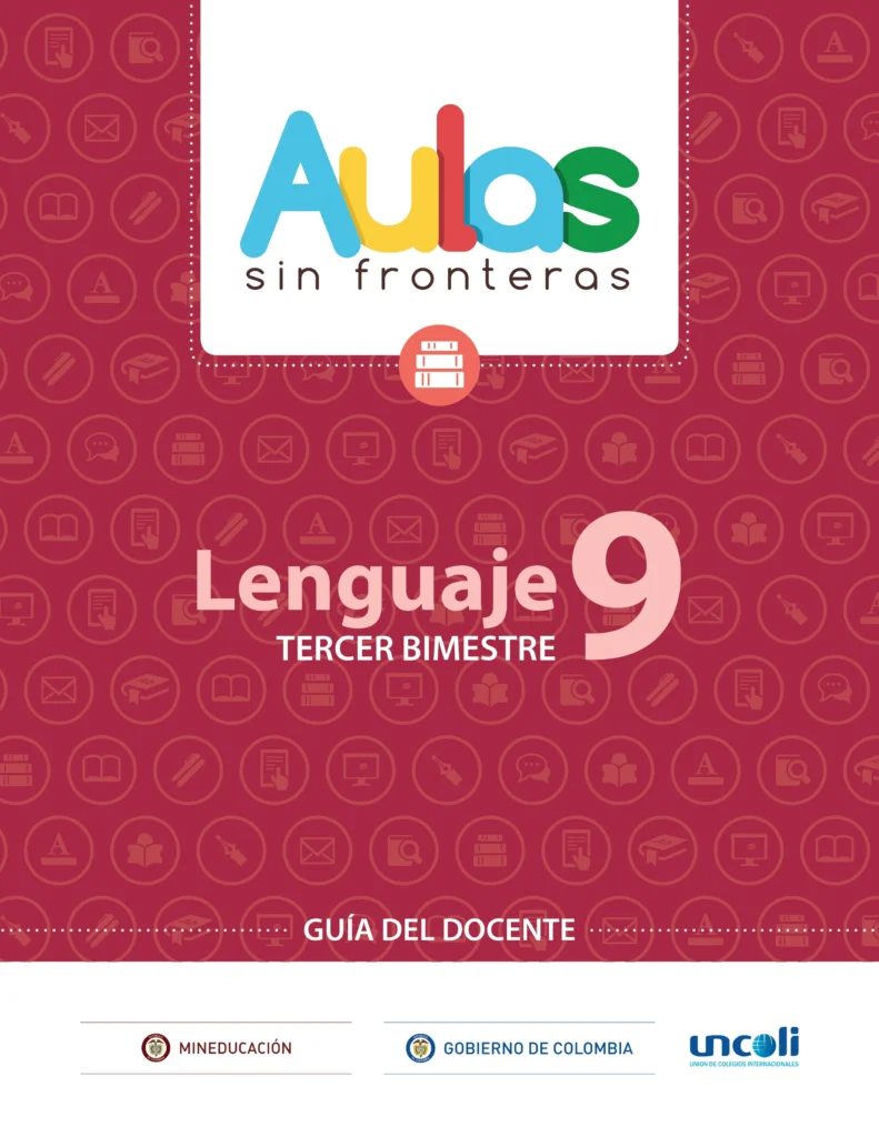 Lenguaje 9: Guía del Docente - Tercer Bimestre (Aulas Sin Fronteras) PDF 1 guia del docente lenguaje noveno grado tercer bimestre
