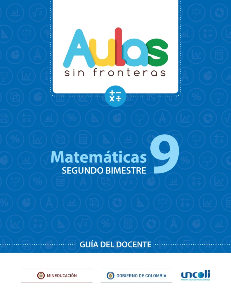 Matemáticas 9: Guía del Docente - Segundo Bimestre (Aulas Sin Fronteras) PDF 1 guia del docente matematicas noveno segundo bimestre