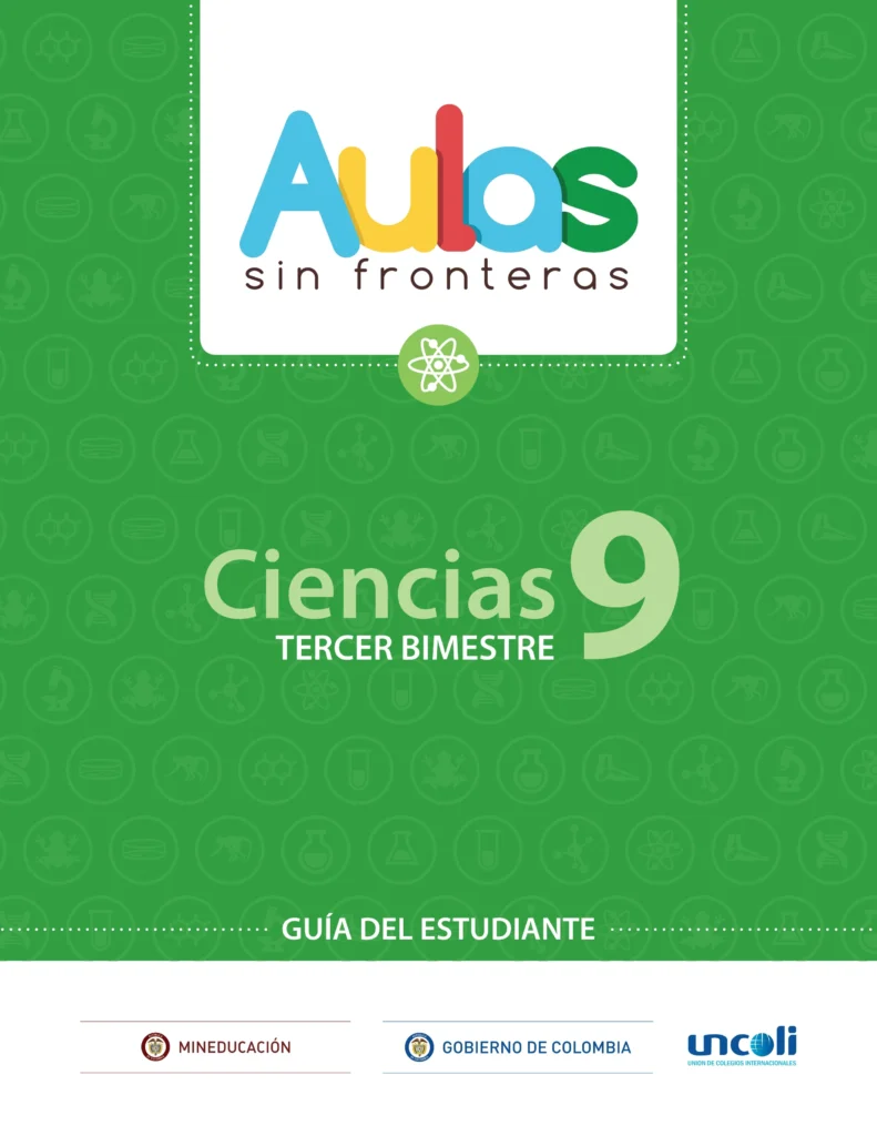Ciencias 9: Guía del Estudiante - Tercer Bimestre (Aulas Sin Fronteras) PDF 1 guia del estudiante ciencias noveno tercer bimestre