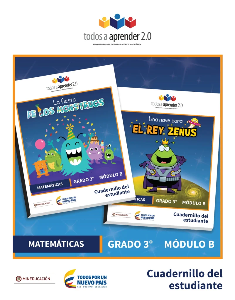 Matemáticas 3: Módulo B - Cuadernillo Estudiante (Vamos a Aprender) PDF 1 matematicas grado 3 modulo b cuadernillo estudiante