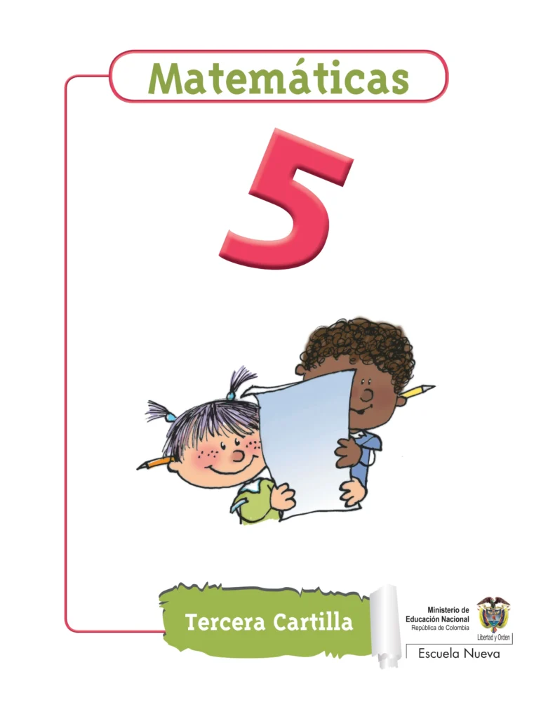 Matemáticas 5: Tercera Cartilla (Escuela Nueva) PDF 1 tercera cartilla de matematicas escuela nueva 2010